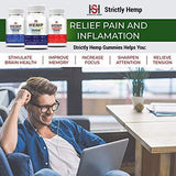 Hemp Strawberry Gummies 1000 mg - 30 Count