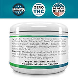 Hemp Extract Cream - 250 Mg - Made in USA - Natural Hemp Pain Relief Cream for Inflammation, Muscle, Joint, Back, Knee & Arthritis Pain - Hemp Salve Contains Arnica, MSM & 10% EMU Oil - Non-GMO