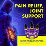 Hemp Oil Drops, 1000mg, Full Spectrum, 100% Organic, Reduces Pain, Anxiety and Stress, Helps with Sleep, Mood, Skin and Hair