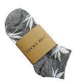 5 Pairs Unisex Marijuana Weed Leaf Boat Warm Cotton Socks
