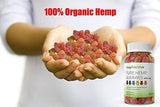 Pure Hemp Gummies - 15mg per Gummy - Organic Full Spectrum Hemp Extract- Hemp Oil Gummy Bears Promote Relief from Stress, Anxiety, Pain, Nausea- Sleep Better by Nupharma (450 mg (30 Count))