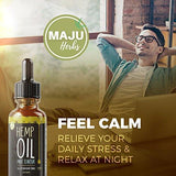 Hemp Oil Extract (450 mg), Strong Full Spectrum Pain & Anxiety Relief, Mild Mint Flavor, Zero THC CBD Cannabidiol, 100% Colorado Hemp, 450 mg Pure Hemp Oil