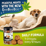 CeeBeeDoo Dog Treats with Hemp Oil for Pain Relief & Anxiety – Healthy & Tasty Hemp Treats for Dogs – Natural Pet Hemp Chews Dog Calming Treats for Small & Large Dogs, (Chicken Balls)