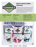 20ct Premium Hemp Gummies Watermelon Flavor- 50mg per Gummy Ring (1000 mg per Bag) - Organic Hemp - 0% THC - Relief for Stress, Pain, Inflammation, Anxiety, Depression, Nausea, Omega 3,6,9 and More