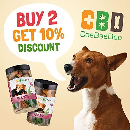 Milk Bone Dog Treats with Hemp Oil for Pain Relief & Anxiety – Healthy & Tasty Hemp Treats for Dogs – Natural Pet Hemp Chews Dog Calming Treats for Small & Large Dogs