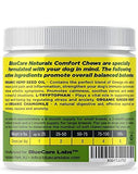 Dog Anxiety Relief with HEMP OIL-Calming Treats for Dogs for Separation Anxiety -Soft Chews for Storm Anxiety and Motion Sickness Relief with Omega 3 for Hip and Joint Pain -120 Count Calming Treats