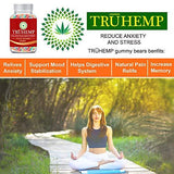 Premium Full Spectrum Hemp Extract Worms Gummy - Safe and Natural - Made in USA - 500MG Total, 14MG Each - Great for Skin, Relaxing, Pain, Stress & Anxiety Relief (Sour Worms)