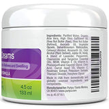 Puriya Cream For Eczema, Psoriasis, Dermatitis and Rashes. Powerful Plant Rich Formula Provides Instant and Lasting Relief For Severely Dry, Itchy, or Irritated Skin (4.5 oz)