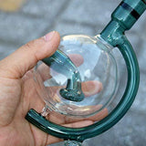 Green Globe Glass Crafts Accessories 14.4mm Glass Bow Tall 7.5in 260g (Glass-A) (Glass-A)