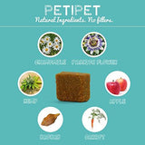 PETIPET Dog Calming Treats- Natural Dog Anxiety Relief Bars. Organic Hemp & Chamomile for Effective Stress, Anxiety Relief in Dogs
