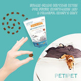 PETIPET Dog Calming Treats- Natural Dog Anxiety Relief Bars. Organic Hemp & Chamomile for Effective Stress, Anxiety Relief in Dogs