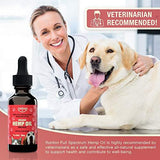 Hemp Oil for Dogs & Cats (500mg) - Rich Organic Full Spectrum Hemp Extract for Pets | Separation Anxiety Relief for Dog & Cat | Calming Joint Support & Natural Pain Relief | 100% Safe - Made in USA