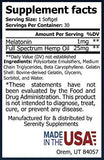 Hemp Oil Softgels :: May Help with Sleep, Insomnia, Stress Relief, Mood Support + Much More :: Zero THC CBD Cannabidiol :: Rich in Omega 3,6,9 Fatty Acids :: 25mg per Softgel :: Serenity Hemp Oil