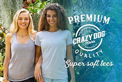 Crazy Dog T-Shirts Mens Strictly Recreational Tshirt Funny Legalize Marijuanna Cannabis Tee for Guys (Heather Black) -L