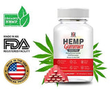 Hemp Strawberry Gummies 1000 mg - 30 Count