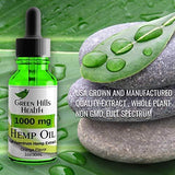 Hemp Oil 1000MG Full Spectrum Premium Hemp Oil for Pain Anxiety, Stress and Inflammation. Improves Mood Sleep Skin & Hair Organic Vegan Non-GMO Orange Flavor 1 Fl Oz Low Intro Price