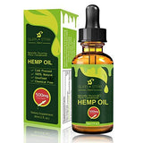 Hemp Oil for Pain Relief, Relieve Inflammation, Stress Support, Anti Anxiety, 100% Pure Organic Hemp Extract Oil (500mg)