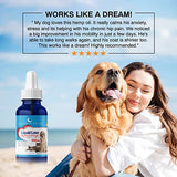 1000mg 4oz Hemp Oil for Pets- Organic Hemp Extract for Dogs & Cats - Made in The USA- Pain Relief-Anxiety & Stress Relief- Soothes Arthritis & Joints-Full Spectrum Hemp Extract-Daily Immune Support