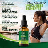 Beyond Bliss Hemp Oil Drops :: Fast Pain Relief :: Anxiety / Stress Relief Supplement :: Natural Extract :: Organic :: 250 :: Anti-Inflammatory :: MCT Rich