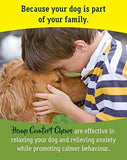 Dog Anxiety Relief with HEMP OIL-Calming Treats for Dogs for Separation Anxiety -Soft Chews for Storm Anxiety and Motion Sickness Relief with Omega 3 for Hip and Joint Pain -120 Count Calming Treats