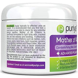 Puriya Cream For Eczema, Psoriasis, Dermatitis and Rashes. Powerful Plant Rich Formula Provides Instant and Lasting Relief For Severely Dry, Itchy, or Irritated Skin (4.5 oz)