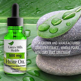 Hemp Oil 500MG Full Spectrum Premium Hemp Oil for Pain Anxiety, Stress and Inflammation. Aides Mood Sleep Skin & Hair. Organic Vegan Non-GMO Orange Flavor 1 Fl Oz Low Intro Price