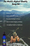 Premium Hemp Oil - 300mg - Full-Spectrum Organic Hemp Oil For Pain, Anxiety, Stress, Inflammation, and Overall Health and Wellness - VETERAN OWNED AND OPERATED - By Kaya Organics