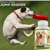 Amazing Hemp Oil for Dogs Calming Treats - Dog Stress Relief Anxiety Aid for Storms, Barking, Chewing - Aids Joint Health - 120 Supplement Chews