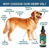 Pet Family Choice Hemp Oil for Dogs and Cats - 100% Organic Food Supplement - Grown in USA - for Anxiety and Pain Relief - Stress Calming Support - Easily Apply to Treats - 250 mg