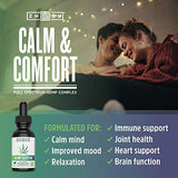 Hemp Soothe™ Full Spectrum Hemp Seed Oil - Mint Flavored Hemp Oil Drops Formulated for Optimal Calm and Comfort - Includes Omega 3 Fatty Acids to Help Support Joint, Heart and Brain Health