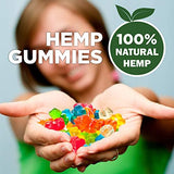 Premium Hemp Gummies - Safe and Natural - Made in USA- Relaxing, Pain, Stress & Anxiety Relief - Special Blend - Full Spectrum Organic Hemp Extract - Rich in Vitamins B, E, and Omega 3, 6, 9 & More