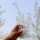 2M-GLASS Home Decoration Recycler vase Accessories Percolator Bowl 14.4mm 11in Best Gift for a Friend (6)