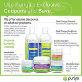 Puriya Cream For Eczema, Psoriasis, Dermatitis and Rashes. Powerful Plant Rich Formula Provides Instant and Lasting Relief For Severely Dry, Itchy, or Irritated Skin (4.5 oz)