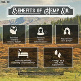 Hemp Oil Capsules :: Hemp Oil Softgels for Pain, Anxiety, Stress Relief, Mood Support, Healthy Sleep Patterns, Skin Care (300mg, 10mg per Gel, 30 Count, 30-Day Supply): R+R Medicinals
