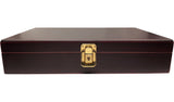 Blake & Lake Wood Stash Box with Rolling Tray - Stash Box with Lock and Key -